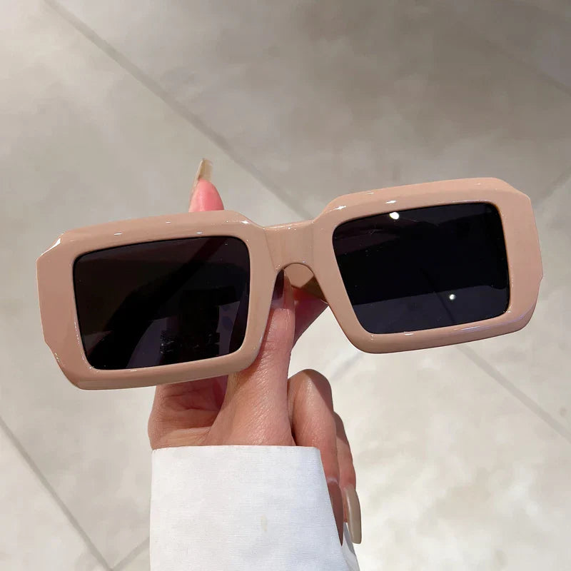 Sonnenbrille Damen – UV Schutz – Rechteckig – Ideal für Reisen & Alltag