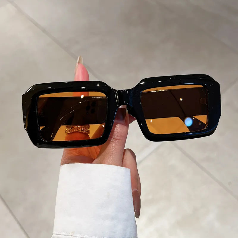 Sonnenbrille Damen – UV Schutz – Rechteckig – Ideal für Reisen & Alltag
